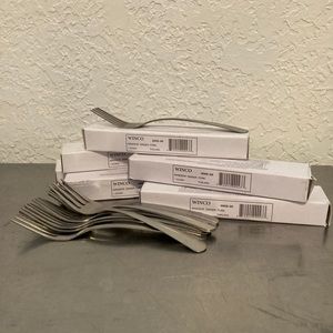 Windsor Dinner Fork 72 - Plain Dinner Forks Buffet Holidays 18/0 Stainless